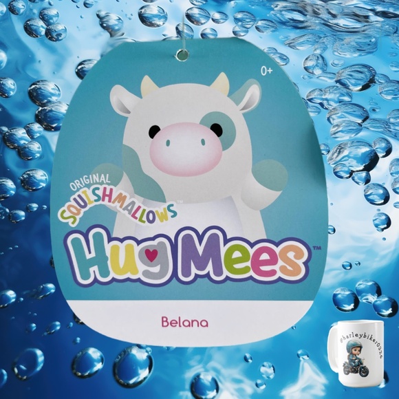 BELANA THE COW 10” HUGMEES SQUISHMALLOWS - Picture 2 of 3